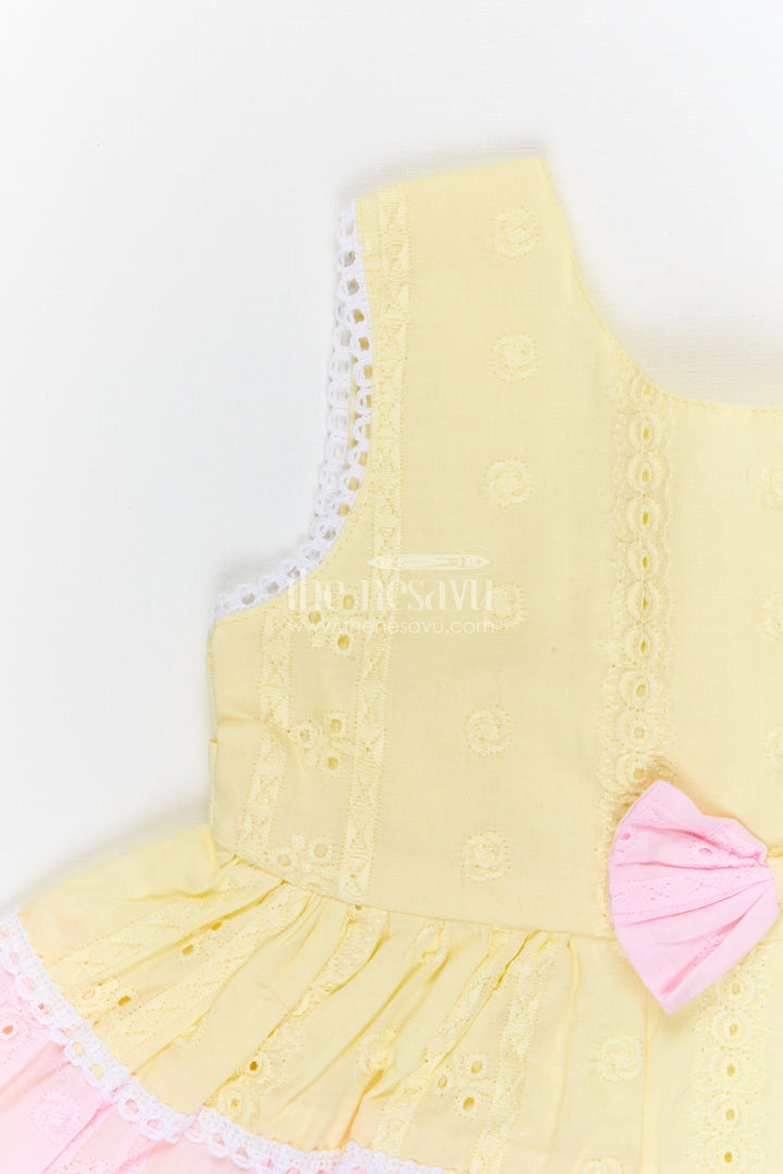 The Nesavu Baby Cotton Frocks Baby Girl Cotton Frock for Birthdays and Festive Celebrations Nesavu Nesavu baby girl cotton frock for birthdays festive celebrations and special baby occasions