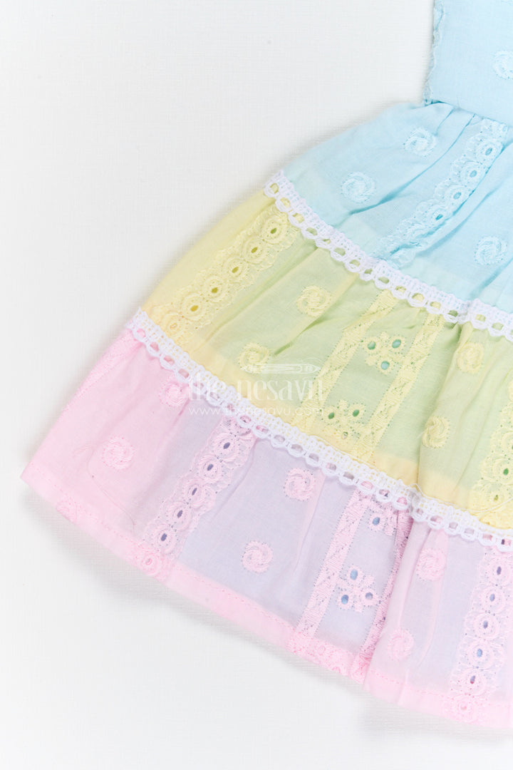 The Nesavu Baby Cotton Frocks Baby Girl Cotton Frock for Birthdays and Festive Outings Nesavu Nesavu baby girl cotton Hanoba frock for birthdays festive outings and baby celebrations