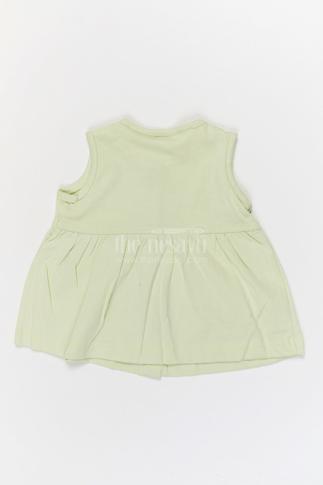 The Nesavu Baby Frocks Baby Girl Cotton Frock for Daily Wear and Playtime Nesavu Nesavu Baby Girl Cotton Frock For Daily Wear Sleeveless Jersey Infant Dress