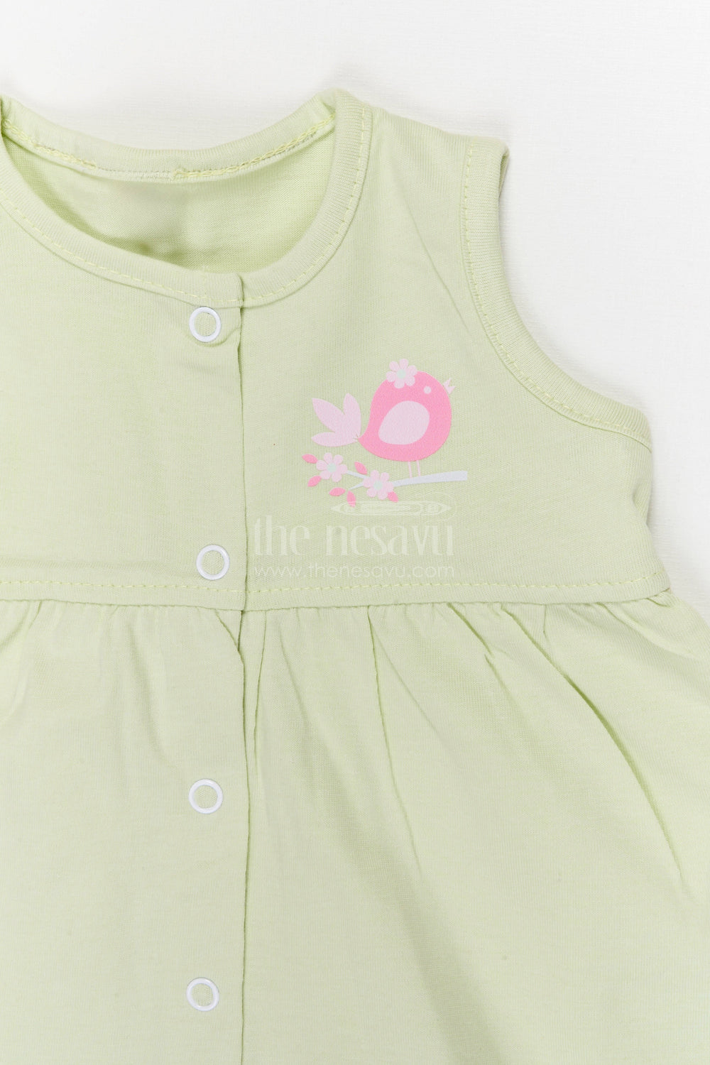 The Nesavu Baby Frocks Baby Girl Cotton Frock for Daily Wear and Playtime Nesavu Nesavu Baby Girl Cotton Frock For Daily Wear Sleeveless Jersey Infant Dress