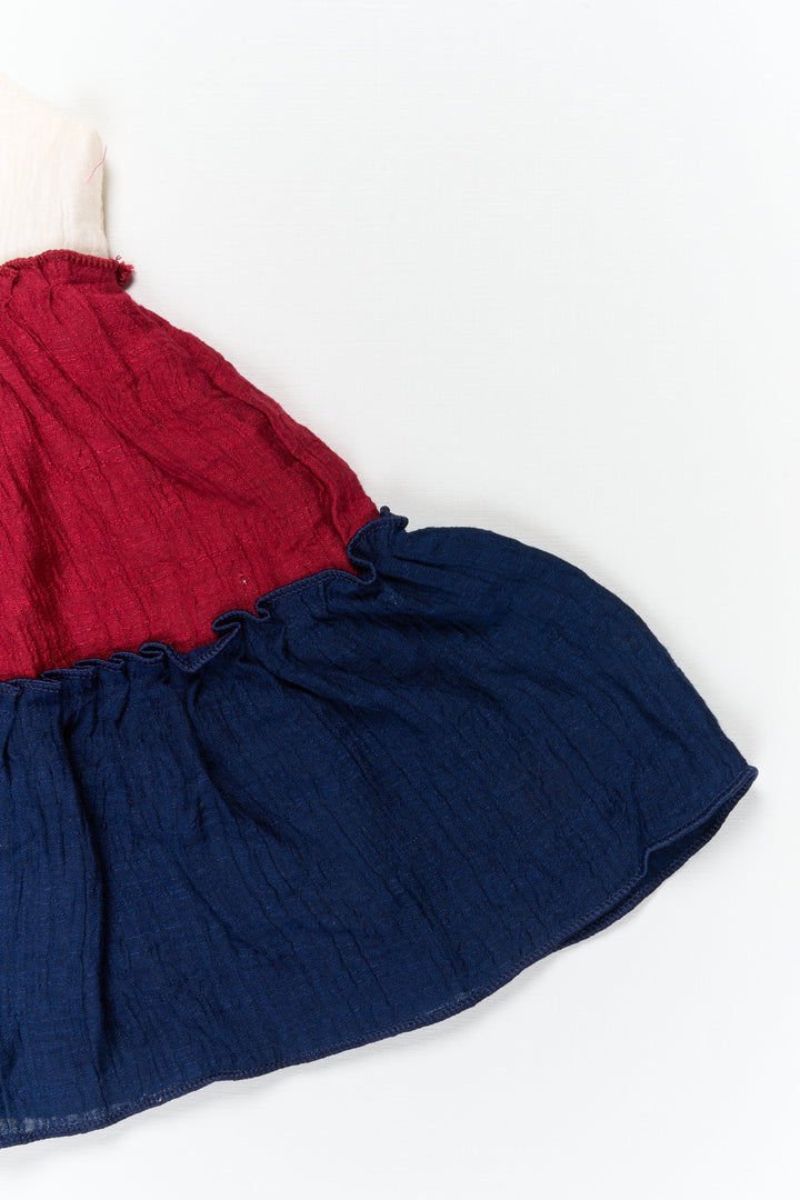 The Nesavu Baby Cotton Frocks Baby Girl Cotton Frock for First Birthday and Gifting Nesavu Nesavu baby girl cotton frock with flared skirt – ideal for birthdays and gifting