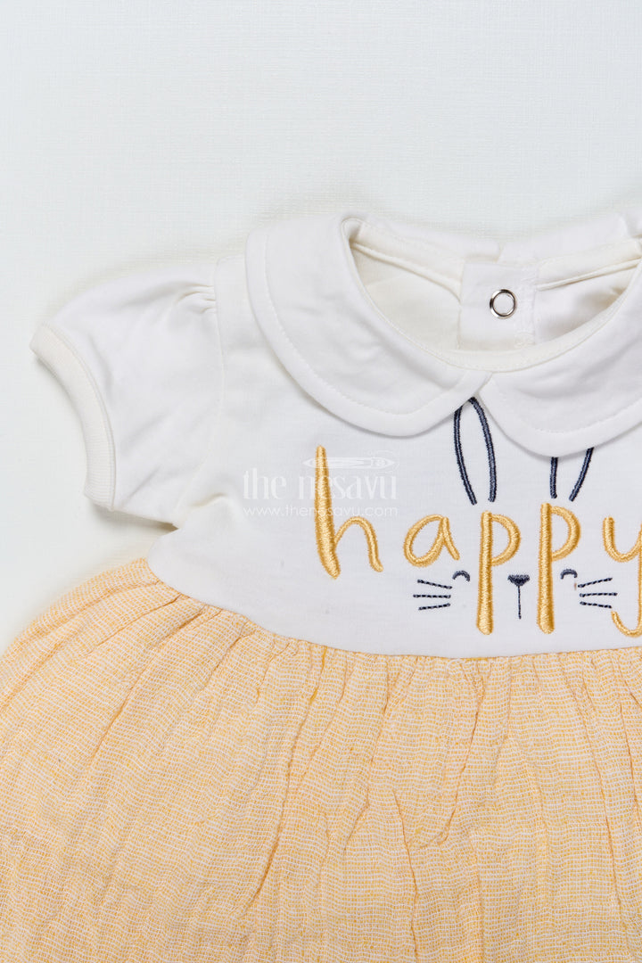 The Nesavu Baby Frocks Baby Girl Cotton Frock with Embroidery for Everyday Comfort and Charm Nesavu Nesavu baby girl cotton frock embroidery  perfect everyday comfort playful charm