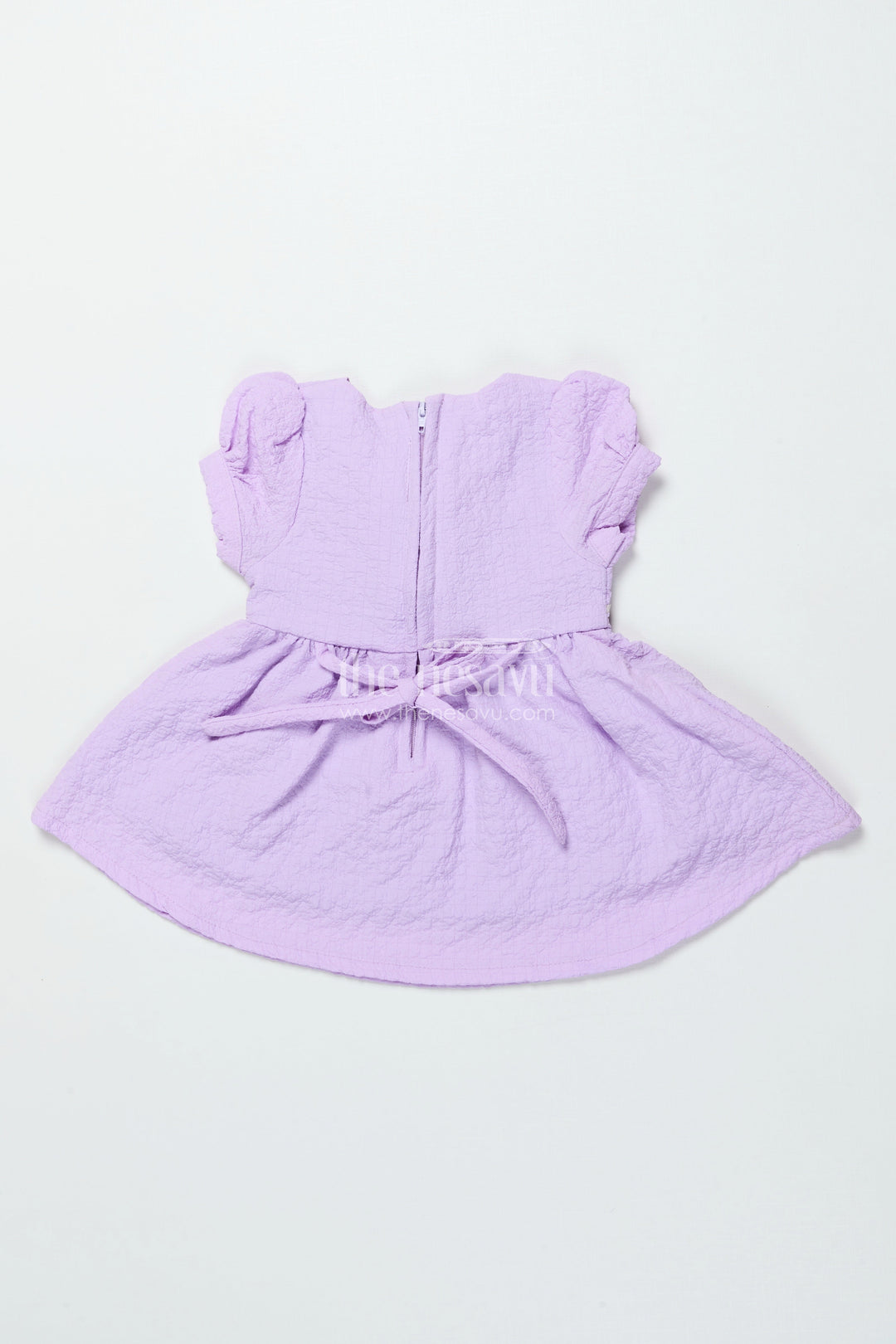 The Nesavu Baby Cotton Frocks Baby Girl Frock for Birthday Parties and Everyday Play Nesavu Nesavu baby girl frock floral embellishments birthdays everyday comfort