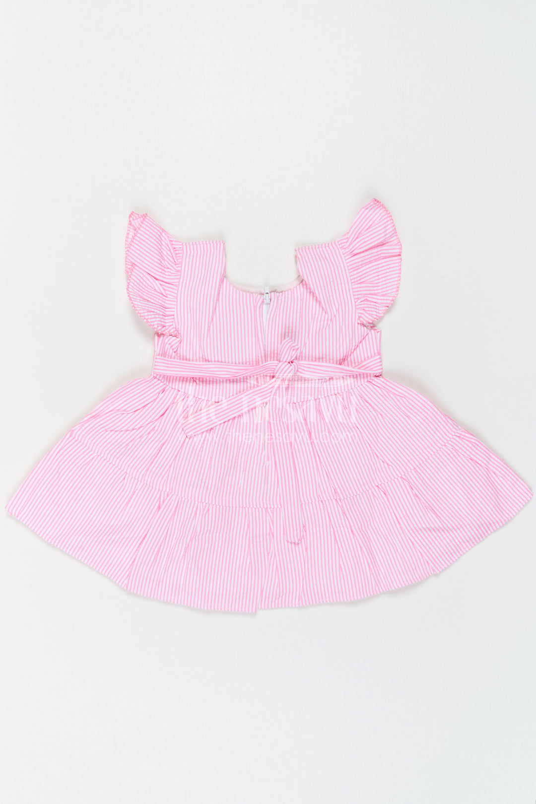 The Nesavu Baby Cotton Frocks Baby Girl Frock for Summer Wear and Everyday Comfort Nesavu Nesavu Baby Girl Sheer Cotton Frock For Summer Wear With Embroidery And Tiered Flare Everyday Dress