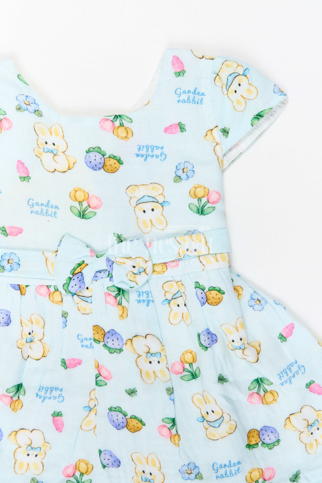 The Nesavu Baby Cotton Frocks Baby Girl Frock for Vacation Photo Moments Nesavu Nesavu Baby Girl Frock For Vacation Photo Moments With Muslin Cotton And Playful Digital Print