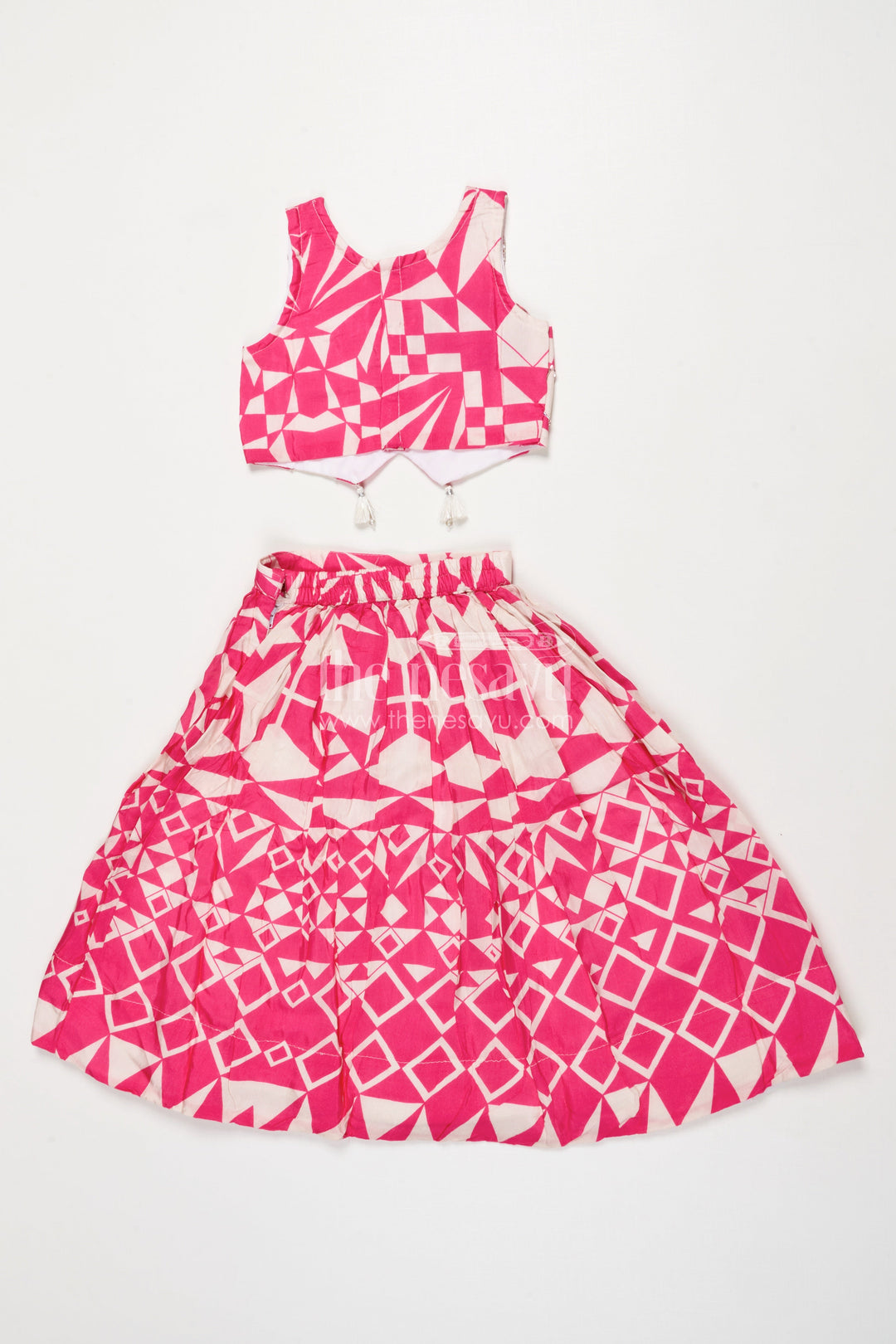 The Nesavu Girls Lehenga Choli Baby Girl Lehenga Choli for Festive Functions and Weddings Nesavu Nesavu baby girl lehenga choli weddings festive occasions printed modal silk