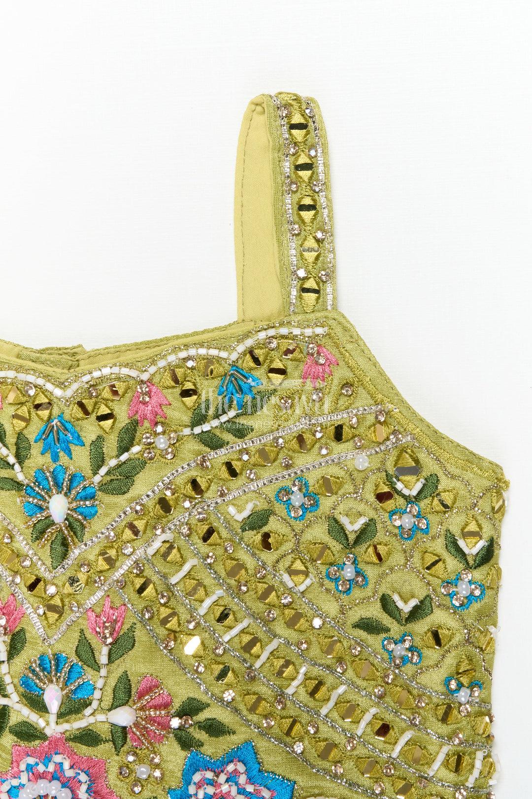 The Nesavu Girls Lehenga Choli Baby Girl Lehenga Choli for Traditional Events and Wedding Functions Nesavu Nesavu baby girl lehenga choli set silk weddings traditional festive occasions