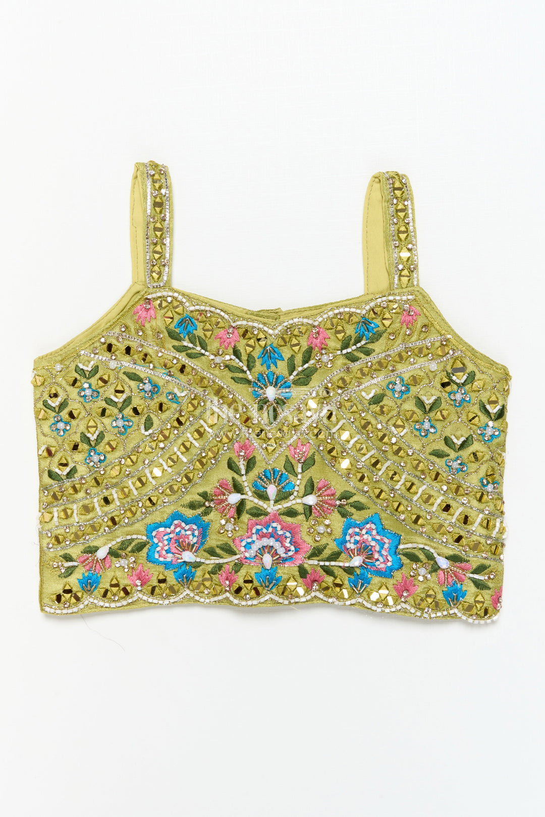 The Nesavu Girls Lehenga Choli Baby Girl Lehenga Choli for Traditional Events and Wedding Functions Nesavu Nesavu baby girl lehenga choli set silk weddings traditional festive occasions