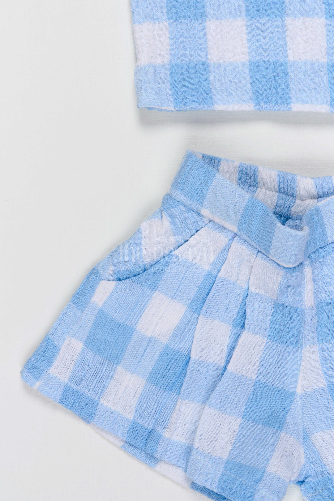 The Nesavu Baby Casual Sets Baby Girl Muslin Cotton Co Ord Set for Summer Outings Nesavu Nesavu Baby Girl Muslin Cotton Co Ord Set For Summer Outings Playdates And Casual Wear