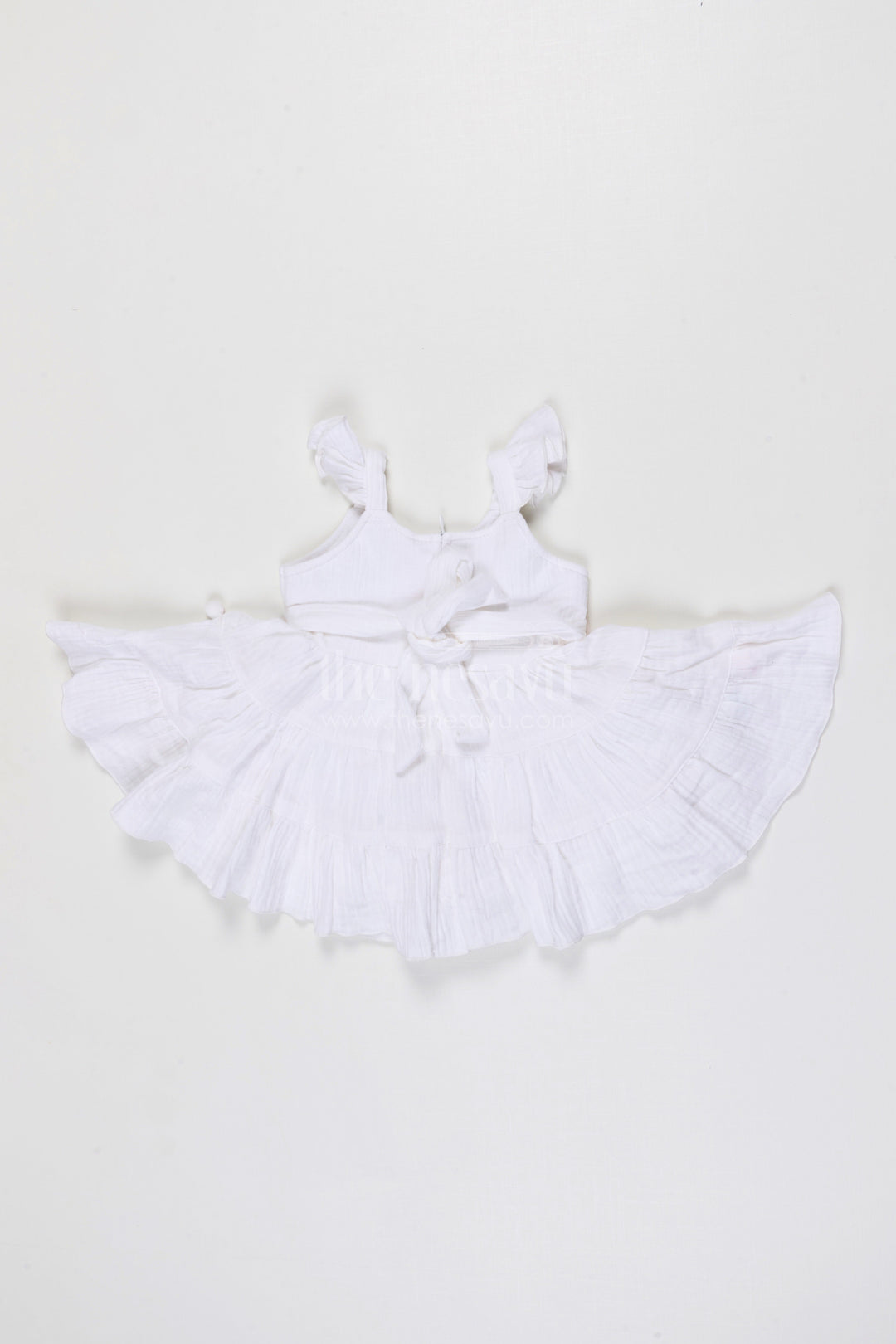 The Nesavu Baby Frocks Baby Girl Muslin Cotton Frock for First Birthday Nesavu Nesavu Baby Girl Muslin Cotton Frock For First Birthday And Special Family Celebrations