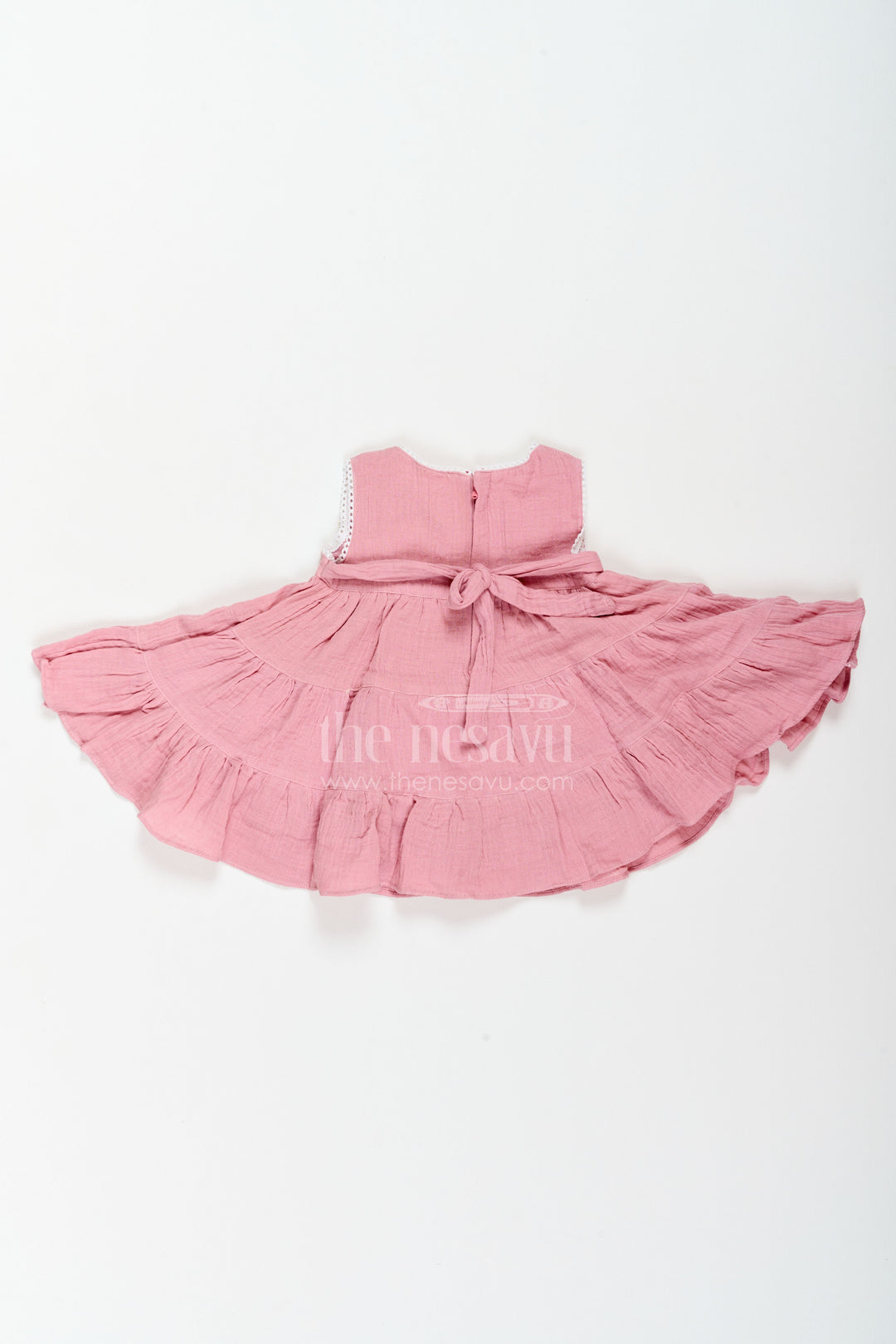 The Nesavu Baby Cotton Frocks Baby Girl Muslin Frock for Summer Outings Birthdays and Everyday Wear Nesavu Nesavu Baby Girl Muslin Frock For Summer Outings Birthdays Family Visits And Comfortable Everyday Wear