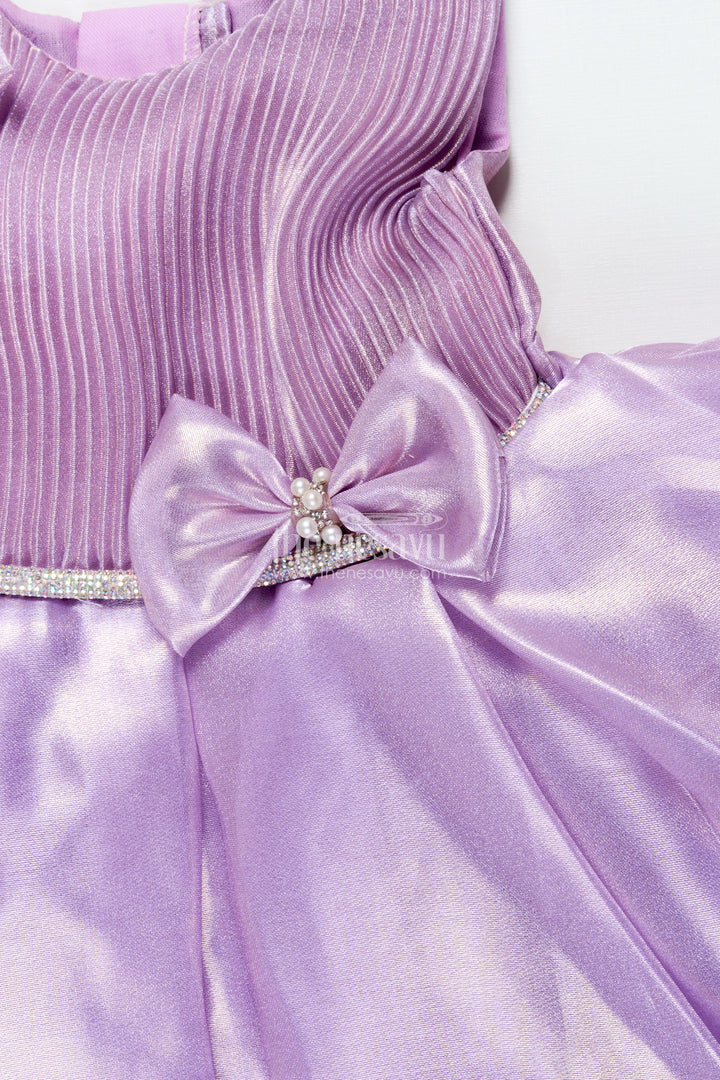 The Nesavu Girls Fancy Party Frock Baby Girl Organza Party Frock for Birthdays and Celebrations Nesavu Nesavu baby girl organza frock birthdays party celebrations flared design