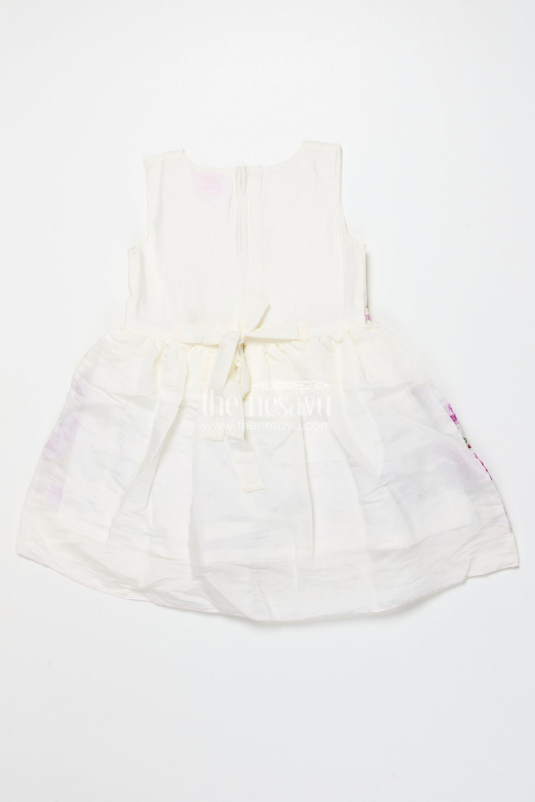 The Nesavu Girls Fancy Frock Baby Girl Party Frock with Jacket for Birthdays and Special Events Nesavu Nesavu baby girl party frock jacket style birthdays festive occasions