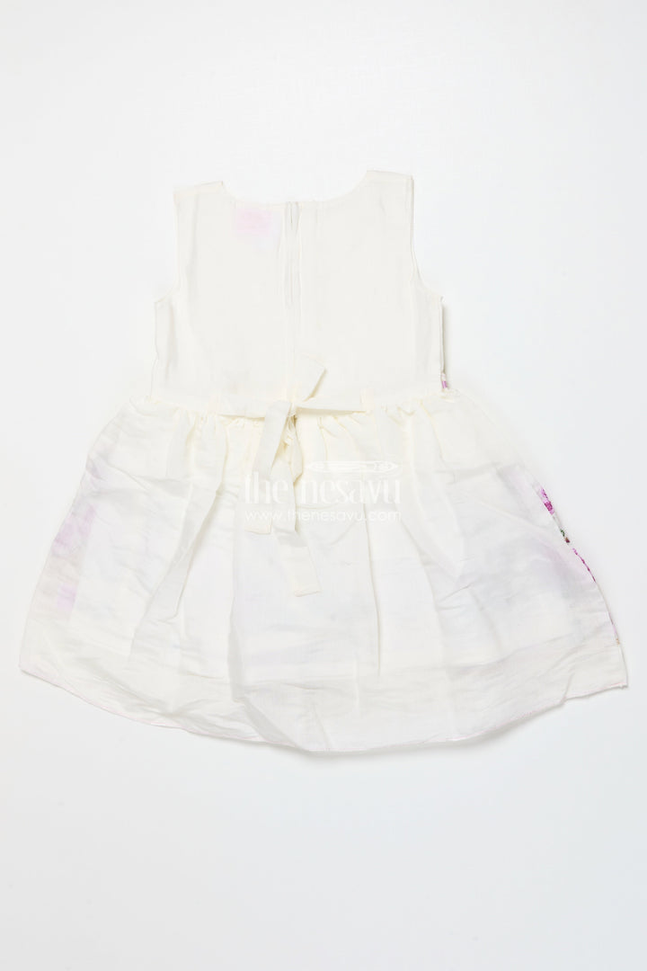 The Nesavu Girls Fancy Frock Baby Girl Party Frock with Jacket for Birthdays and Special Events Nesavu Nesavu baby girl party frock jacket style birthdays festive occasions