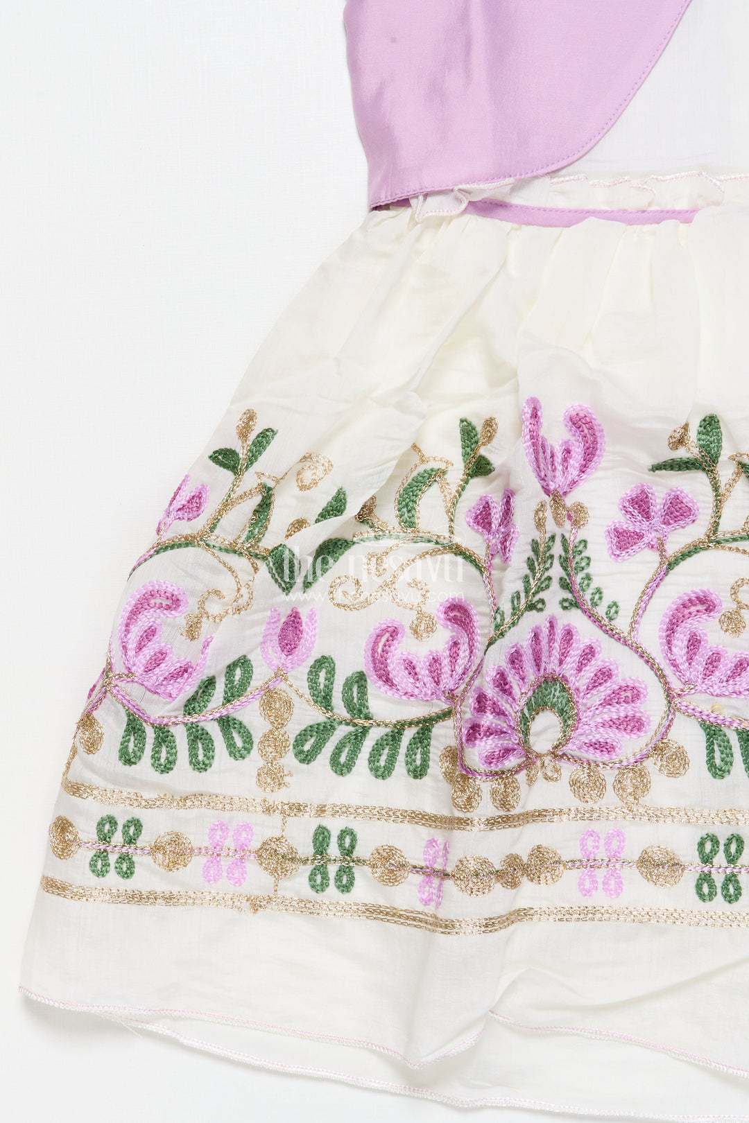 The Nesavu Girls Fancy Frock Baby Girl Party Frock with Jacket for Birthdays and Special Events Nesavu Nesavu baby girl party frock jacket style birthdays festive occasions