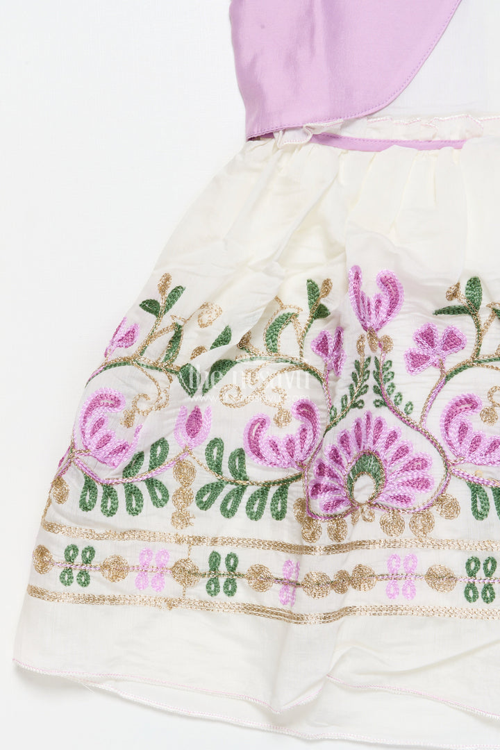 The Nesavu Girls Fancy Frock Baby Girl Party Frock with Jacket for Birthdays and Special Events Nesavu Nesavu baby girl party frock jacket style birthdays festive occasions