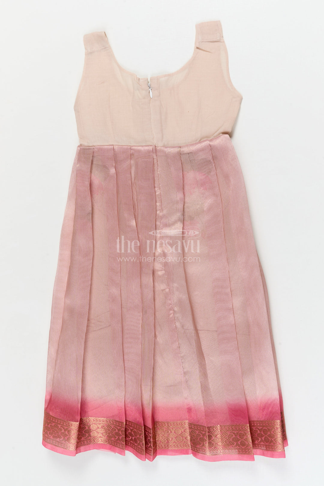 The Nesavu Pattu Pavadai Baby Girl Pattu Pavadai for Naming Ceremony and Traditional Occasions Nesavu Nesavu baby girl pattu pavadai for naming ceremonies and traditional milestone events