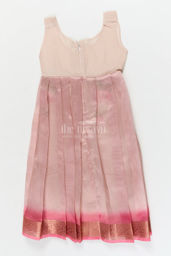 The Nesavu Pattu Pavadai Baby Girl Pattu Pavadai for Naming Ceremony and Traditional Occasions Nesavu Nesavu baby girl pattu pavadai for naming ceremonies and traditional milestone events