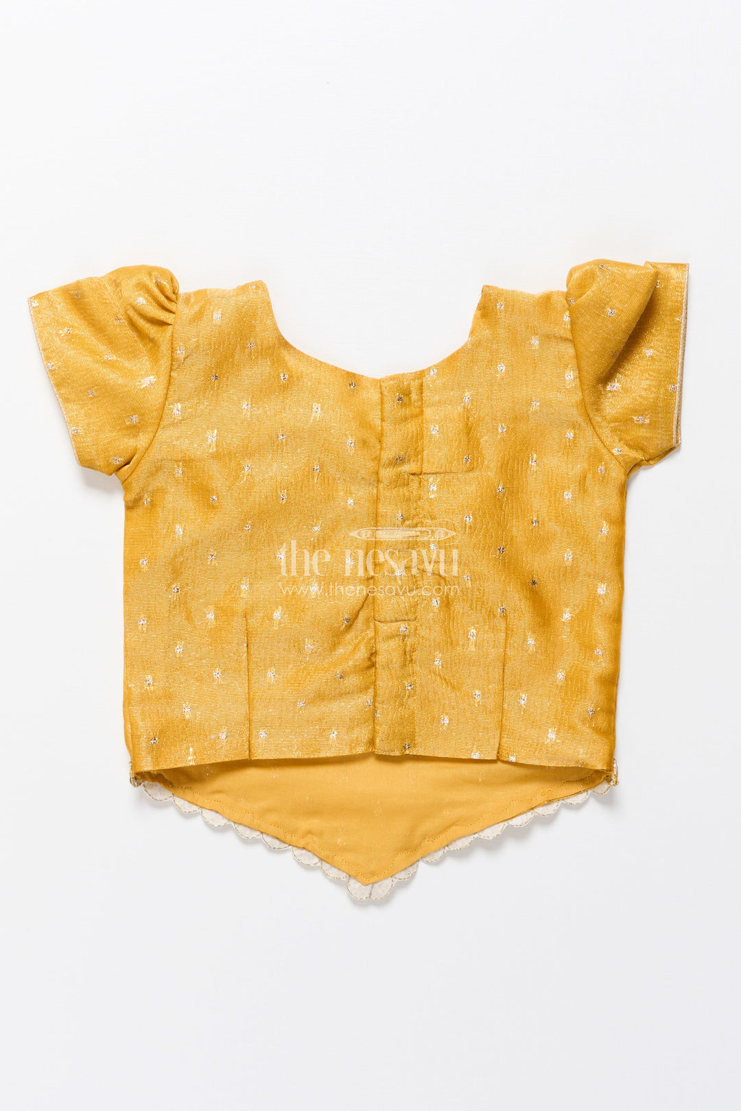 The Nesavu Pattu Pavadai Baby Girl Pattu Pavadai for Traditional Festivals and Naming Ceremony Nesavu Nesavu baby girl pattu pavadai banarasi silk naming ceremony festive occasions