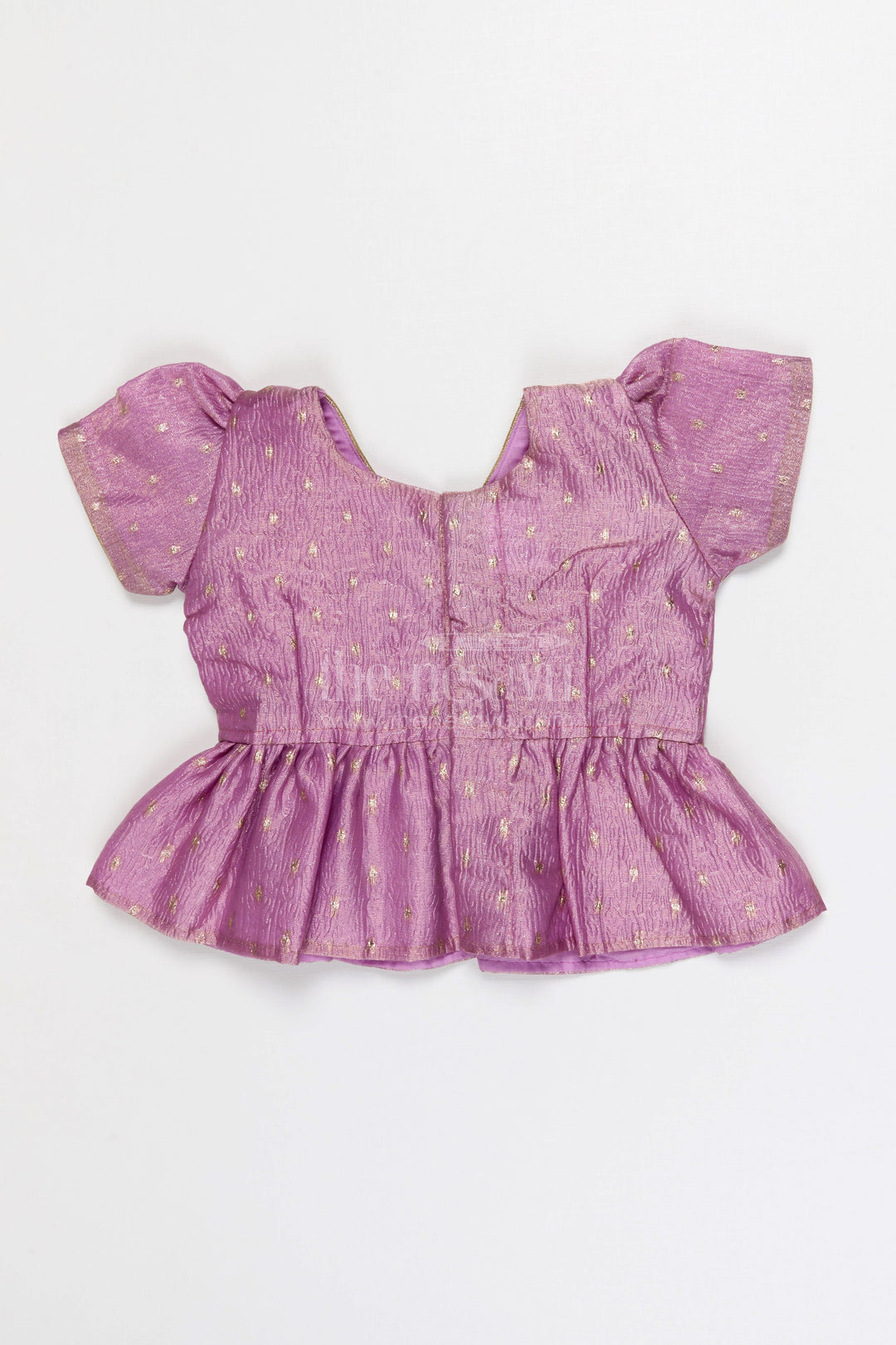 The Nesavu Pattu Pavadai Baby Girl Pattu Pavadai for Weddings and Festive Functions Nesavu Nesavu Baby Girl Pattu Pavadai Semi Banaras Silk Dress For Weddings And Festivals