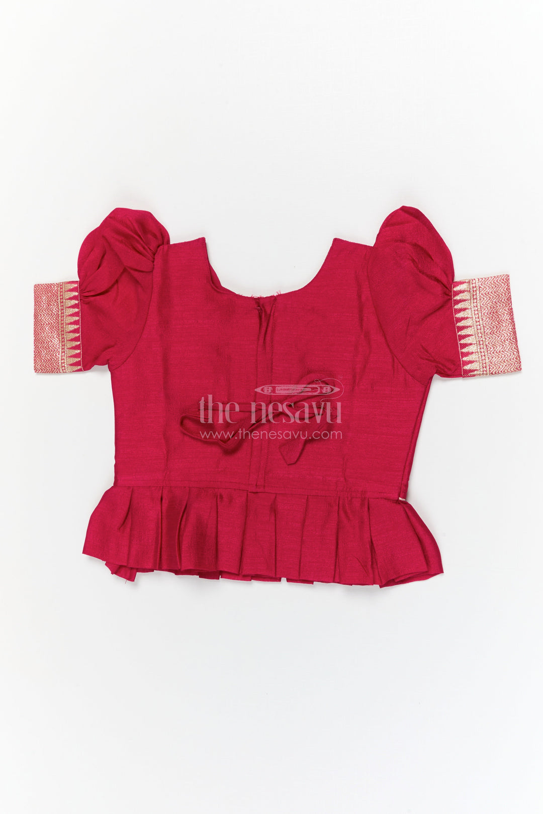 The Nesavu Pattu Pavadai Baby Girl Pattu Pavadai for Weddings and Festive Photoshoots Nesavu Nesavu baby girl pattu pavadai for weddings and birthday photoshoots with embroidered blouse