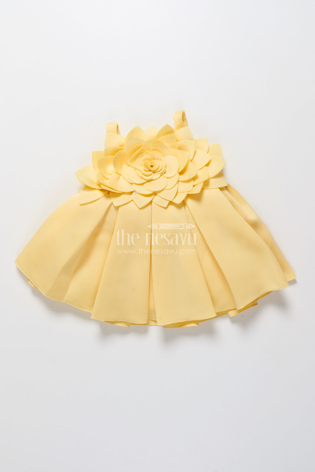 The Nesavu Girls Fancy Party Frock Baby Girl Scuba Frock for Birthday Parties and Playful Twirls Nesavu Nesavu baby girl scuba fabric frock  perfect birthdays parties everyday twirls