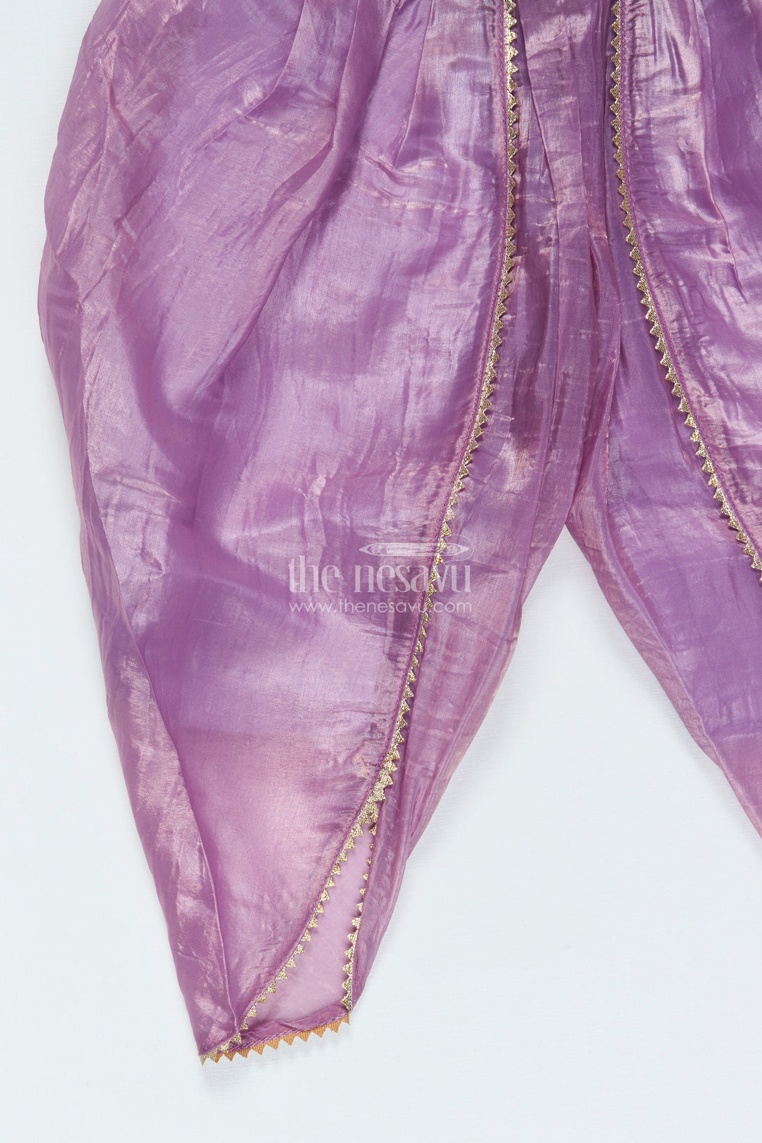 The Nesavu Girls Sharara / Plazo Set Baby Girl Sharara Set for Festive Weddings and Cultural Occasions Nesavu Nesavu baby girl sharara set mirror embroidery festive functions wedding wear