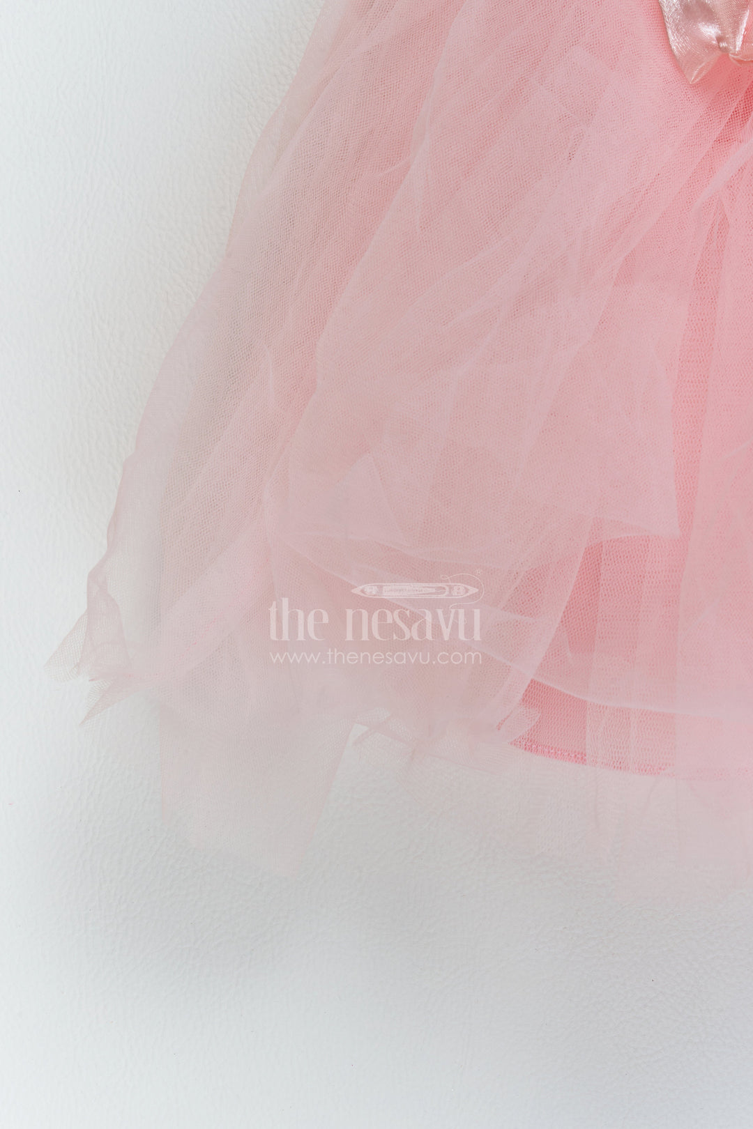 The Nesavu Girls Fancy Party Frock Baby Girl Tulip Frock for Cake Cutting and Birthday Portraits Nesavu Nesavu Baby Girl Tulip Net Frock For Cake Cutting Birthday Portraits Milestone Parties And Celebrations