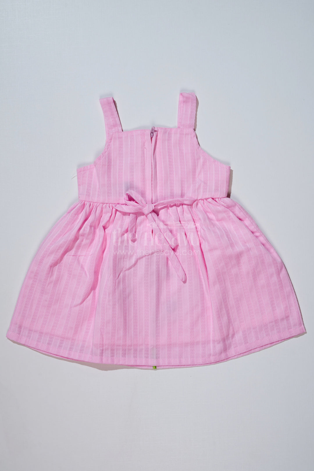 The Nesavu Baby Cotton Frocks Baby Girls Cotton Dress with Appliqué Embroidery and Floral Garden Design for Summer Wear Nesavu Baby Girls Cotton Dress Appliqu Embroidery Floral Garden Design | The Nesavu