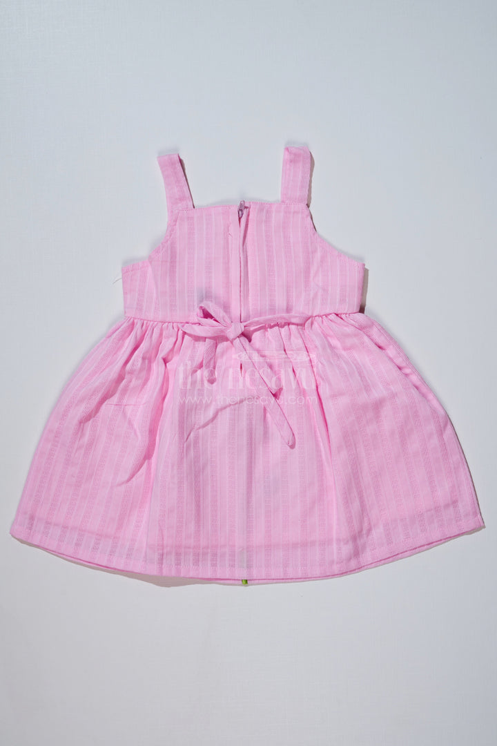 The Nesavu Baby Cotton Frocks Baby Girls Cotton Dress with Appliqué Embroidery and Floral Garden Design for Summer Wear Nesavu Baby Girls Cotton Dress Appliqu Embroidery Floral Garden Design | The Nesavu