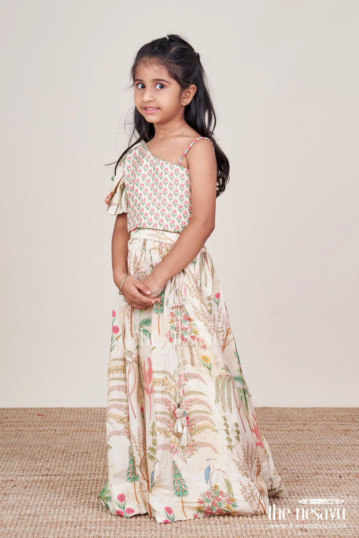 The Nesavu Girls Lehenga Choli Baby Girls Lehenga Choli for Weddings and Festive Functions Nesavu Nesavu baby girls lehenga choli weddings festive celebrations birthday parties