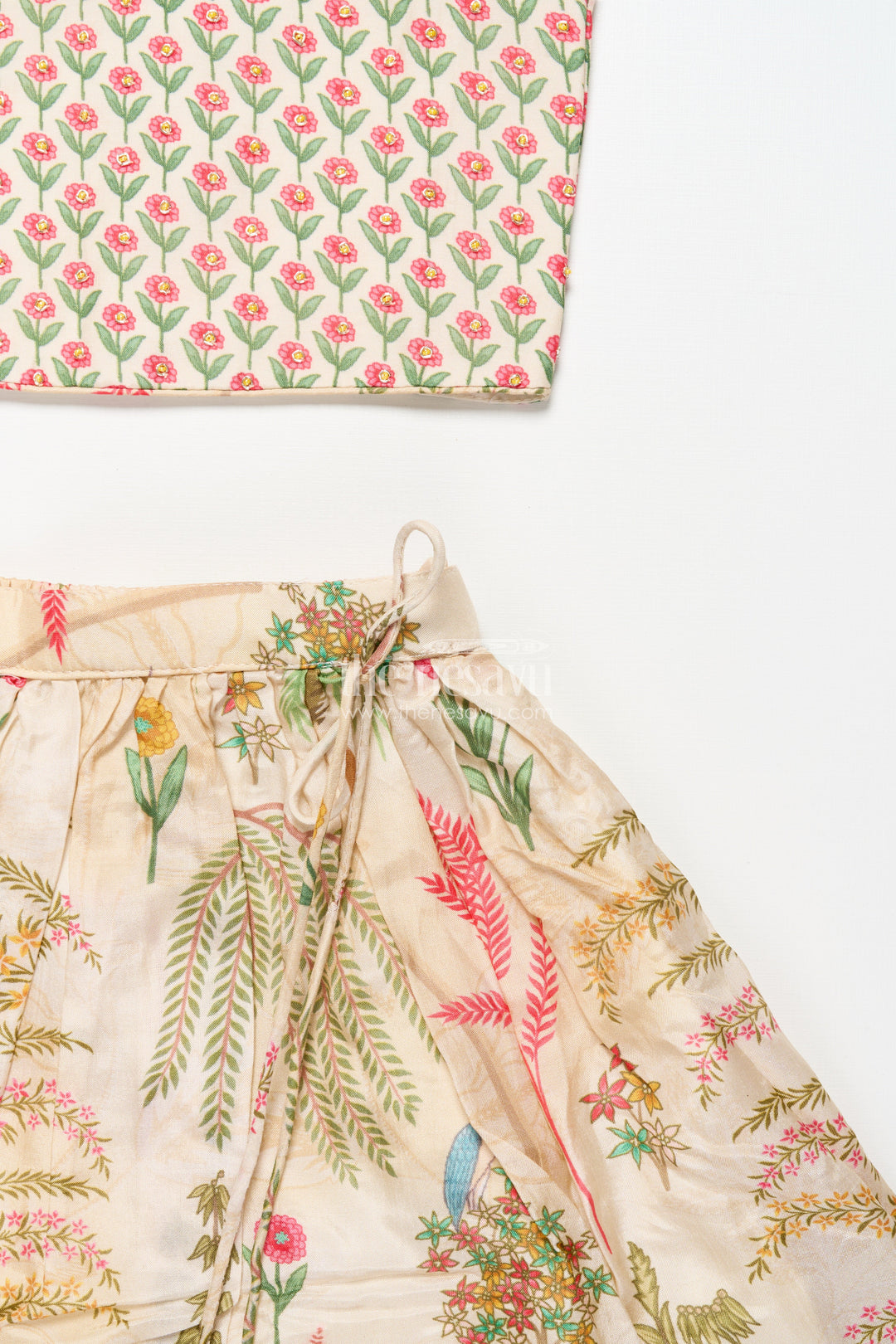 The Nesavu Girls Lehenga Choli Baby Girls Lehenga Choli for Weddings and Festive Functions Nesavu Nesavu baby girls lehenga choli weddings festive celebrations birthday parties