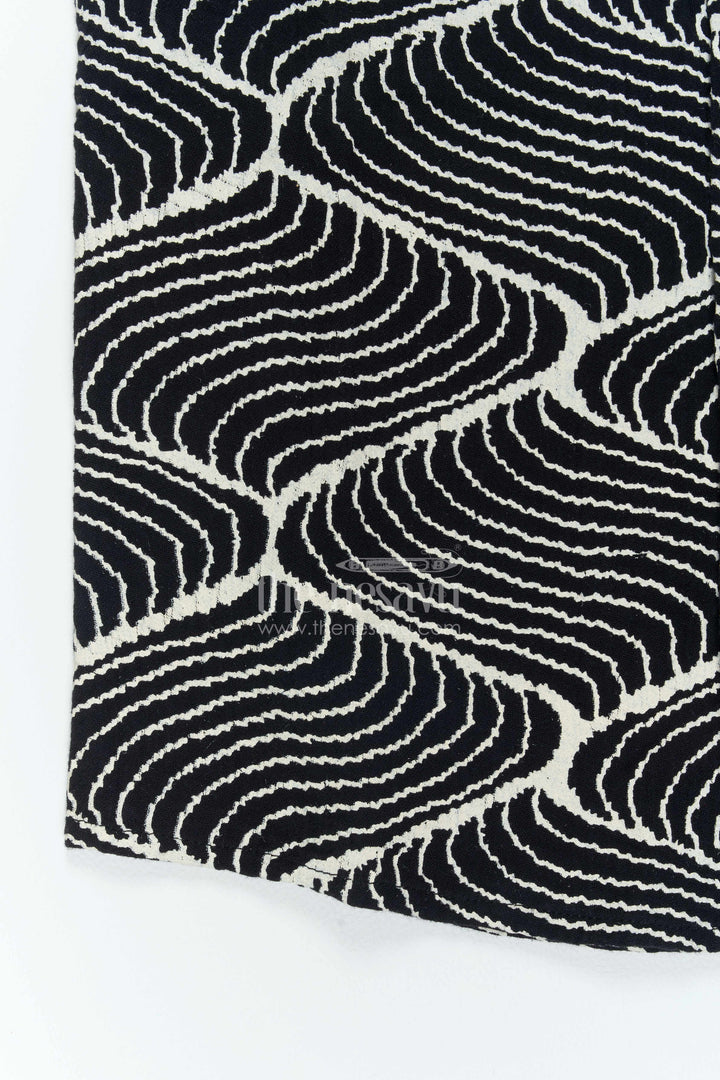 The Nesavu Boys Cotton Shirt Boys Abstract Print Shirt for Parties Holidays and Standout Casual Looks Nesavu Nesavu Boys Abstract Print Shirt For Parties Holidays Family Outings And Standout Smart Casual Styling