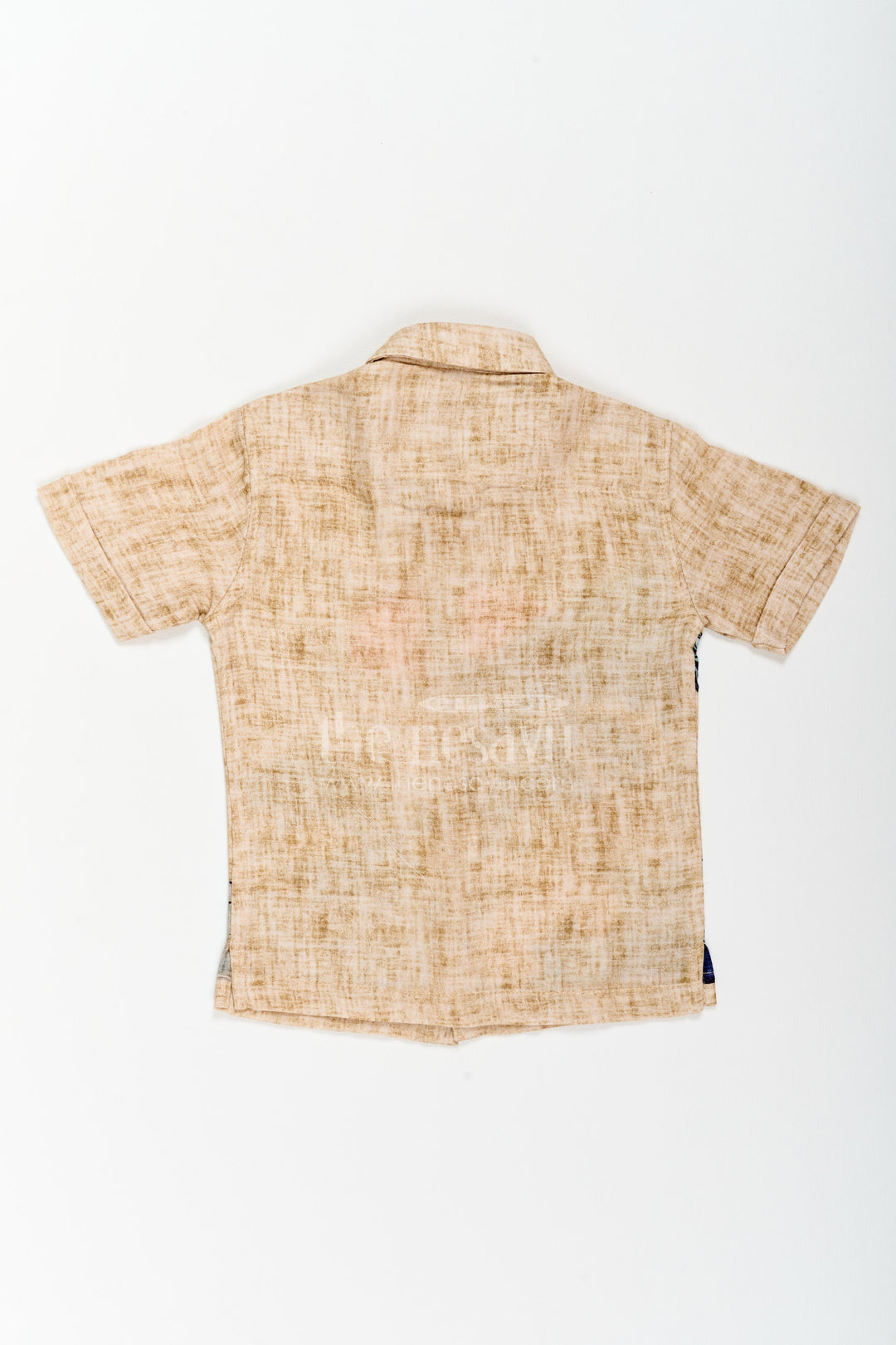 The Nesavu Boys Cotton Shirt Boys Artistic Print Muslin Shirt for Vacations Parties and Family Outings Nesavu Nesavu Boys Artistic Print Muslin Shirt For Vacations Parties Family Outings And Smart Casual Occasions