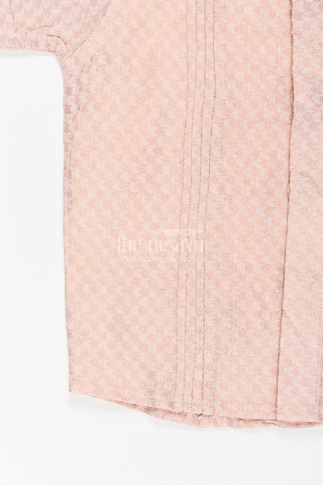 The Nesavu Boys Cotton Shirt Boys Beige Woven Tissue Kurta Shirt Perfect for Birthdays & Poojas Nesavu Nesavu Boys Beige Woven Tissue Kurta Shirt Traditional Outfit Birthdays Poojas