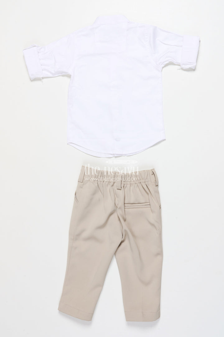 The Nesavu Boys Blazer Set Boys Blazer Set for Weddings and Formal Family Functions Nesavu Nesavu boys formal blazer set statement jacket weddings special occasions