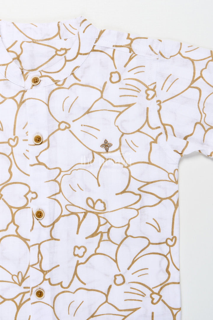 The Nesavu Boys Casual Set Boys Casual Cotton Set for School and Daily Wear Nesavu Nesavu boys casual cotton set digital print school everyday wear