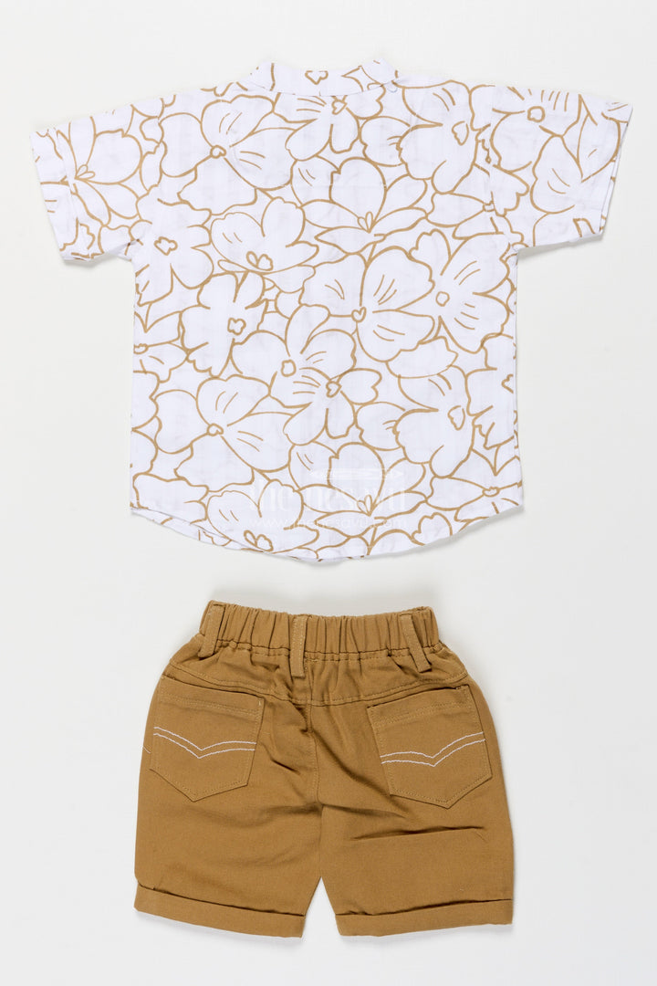 The Nesavu Boys Casual Set Boys Casual Cotton Set for School and Daily Wear Nesavu Nesavu boys casual cotton set digital print school everyday wear