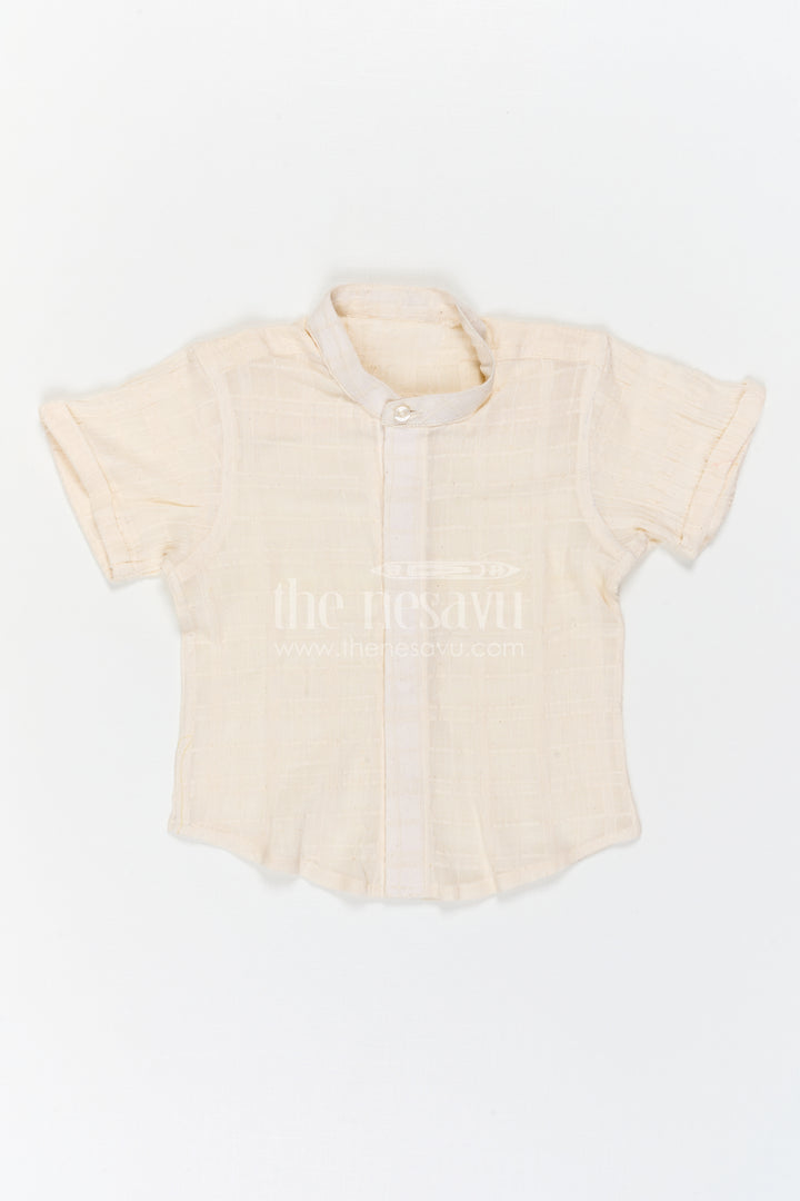 The Nesavu Boys Cotton Shirt Boys Casual Cotton Shirt for Holidays and Weekend Wear Nesavu Nesavu Boys Casual Cotton Shirt For Holidays And Comfortable Everyday Wear