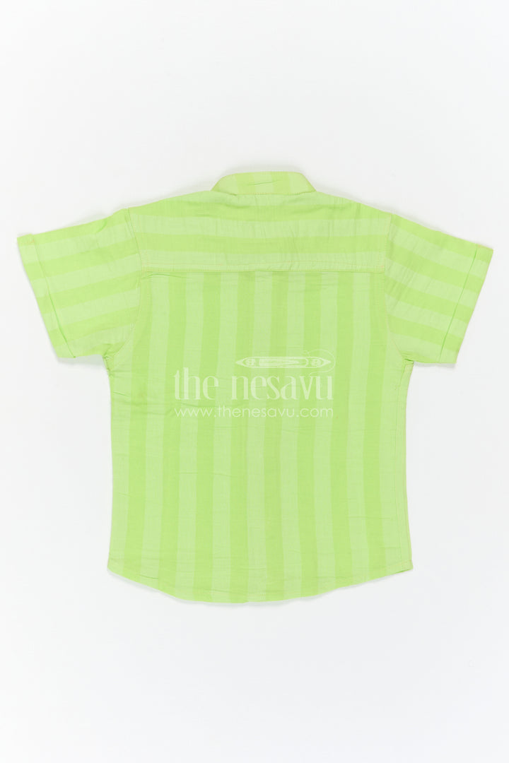 The Nesavu Boys Cotton Shirt Boys Casual Cotton Shirt for Summer Outings and Holidays Nesavu Nesavu Boys Casual Cotton Checked Shirt For Summer Outings And Holidays