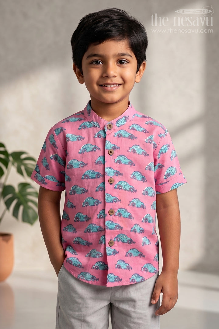 The Nesavu Boys Cotton Shirt Boys&