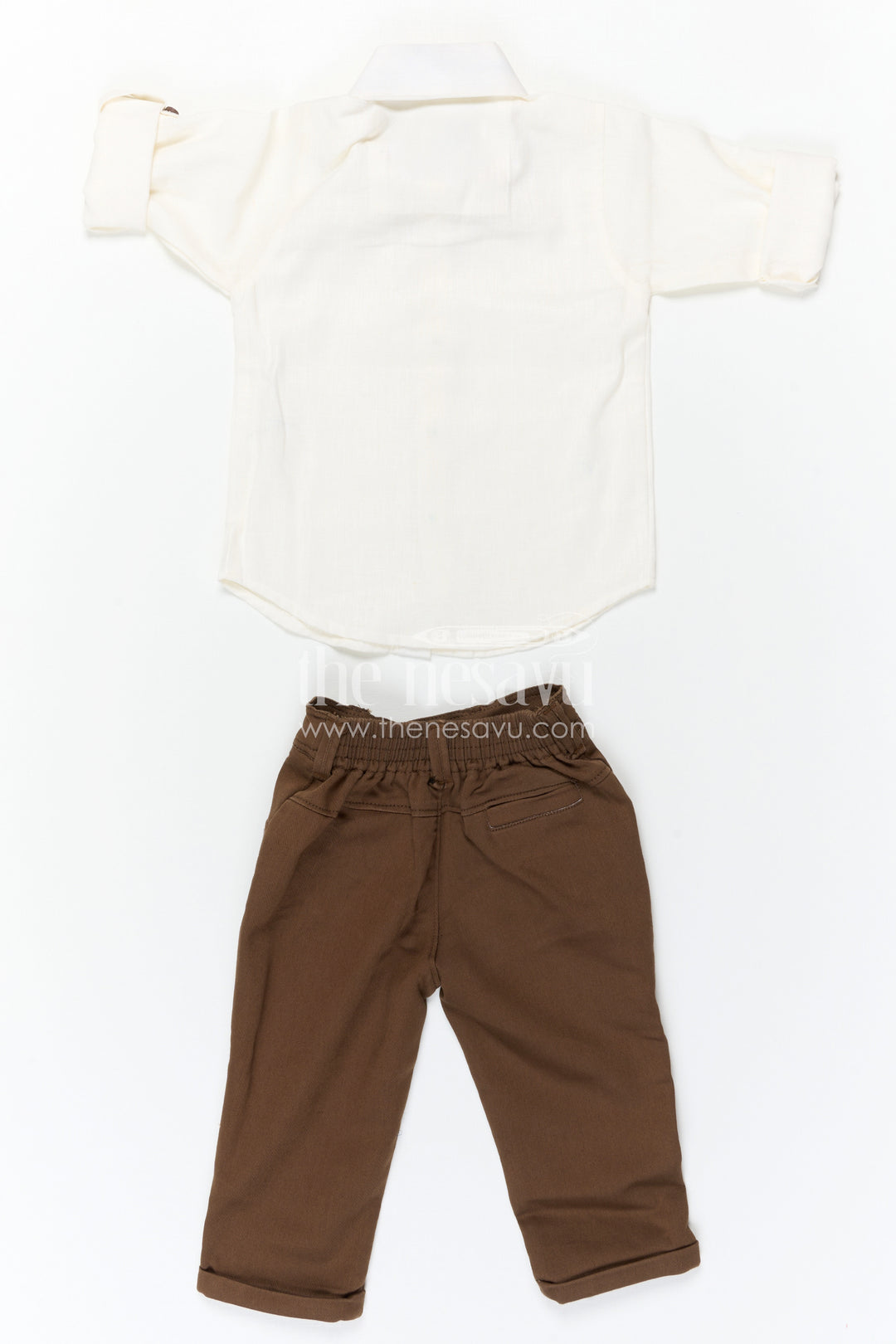 The Nesavu Boys Casual Set Boys Casual Outfit Set for Outings and Everyday Comfort Nesavu Nesavu Boys Casual Outfit Set For Everyday Outings In Soft Cotton Fabric With Comfortable Fit And Smart Styling