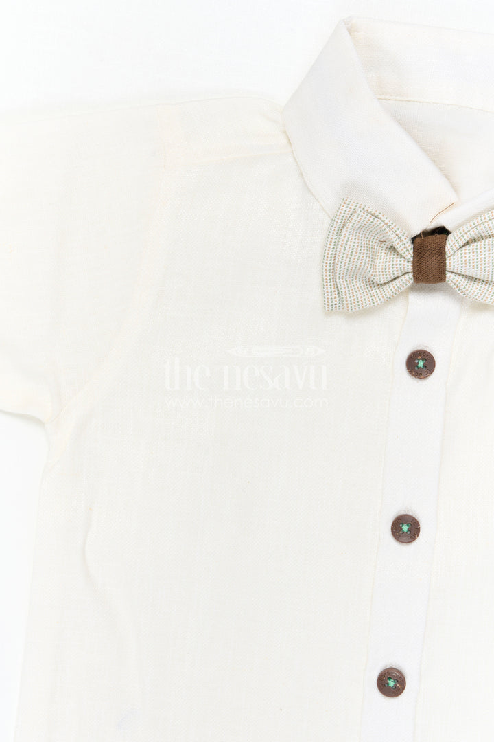 The Nesavu Boys Casual Set Boys Casual Outfit Set for Outings and Everyday Comfort Nesavu Nesavu Boys Casual Outfit Set For Everyday Outings In Soft Cotton Fabric With Comfortable Fit And Smart Styling