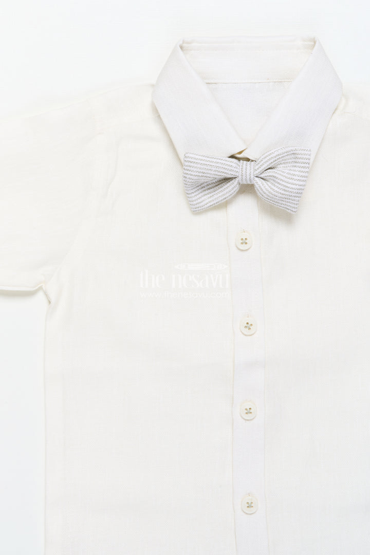 The Nesavu Boys Casual Set Boys Casual Set for Birthdays and Family Day Outings Nesavu Nesavu boys casual outfit printed jacket birthdays smart family outings