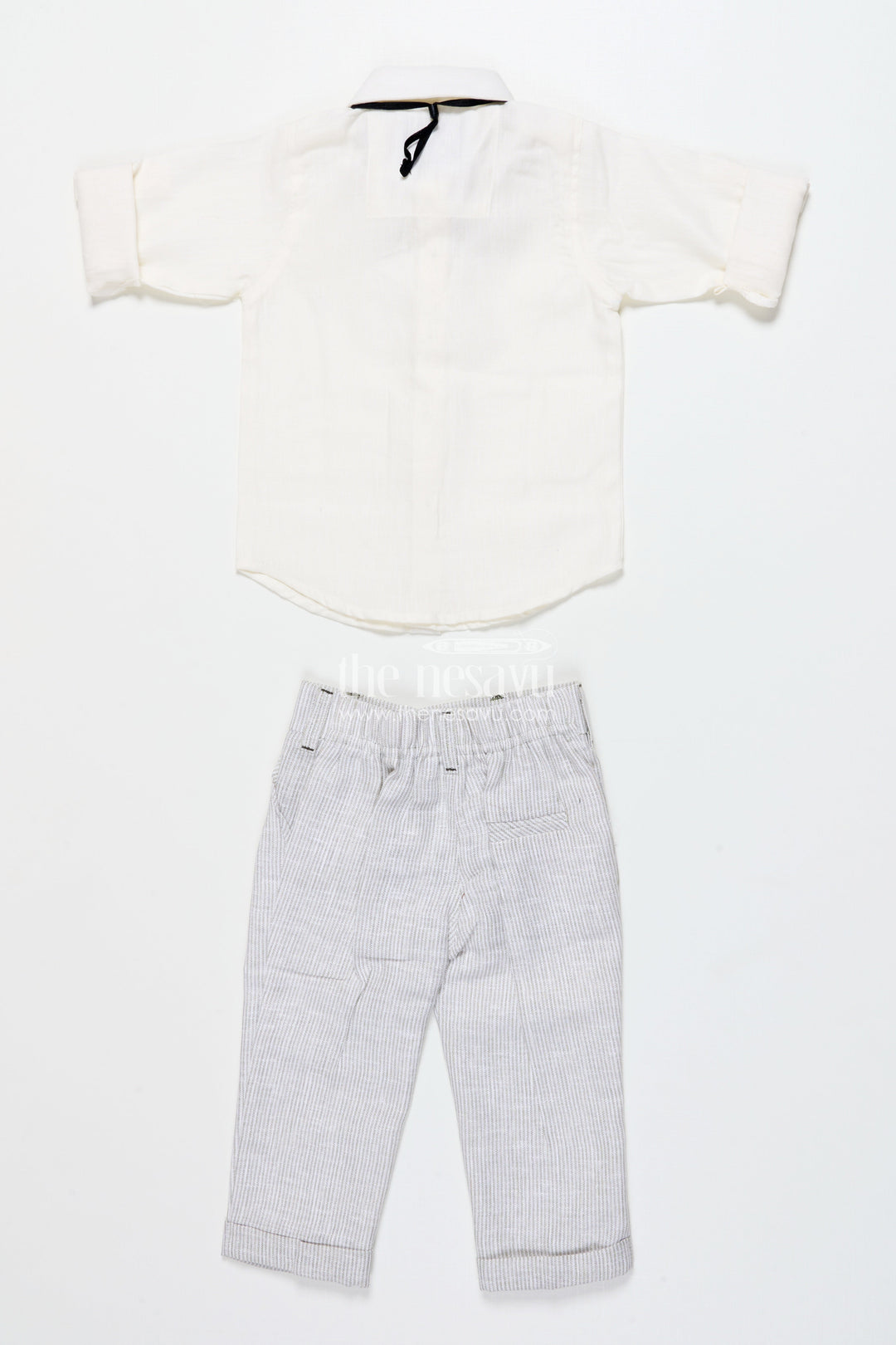 The Nesavu Boys Casual Set Boys Casual Set for Birthdays and Family Day Outings Nesavu Nesavu boys casual outfit printed jacket birthdays smart family outings