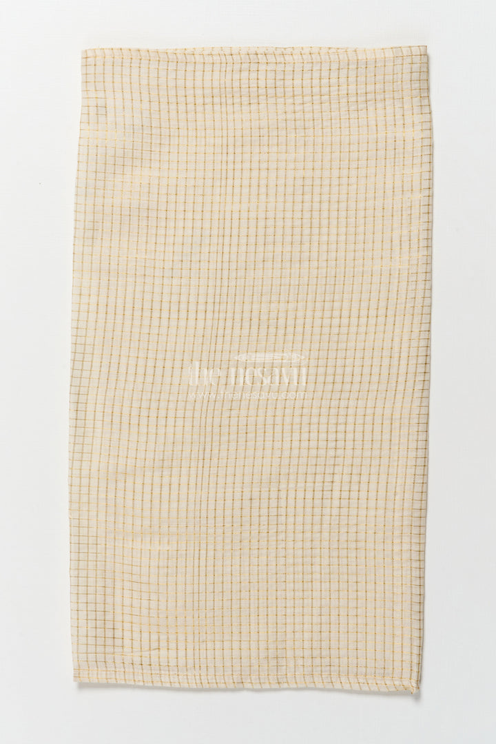 The Nesavu Boys Vesti Boys Checked Vesti for Ethnic Day and Religious Celebrations Nesavu Nesavu boys vesti subtle checked tissue design ethnic school days family pujas