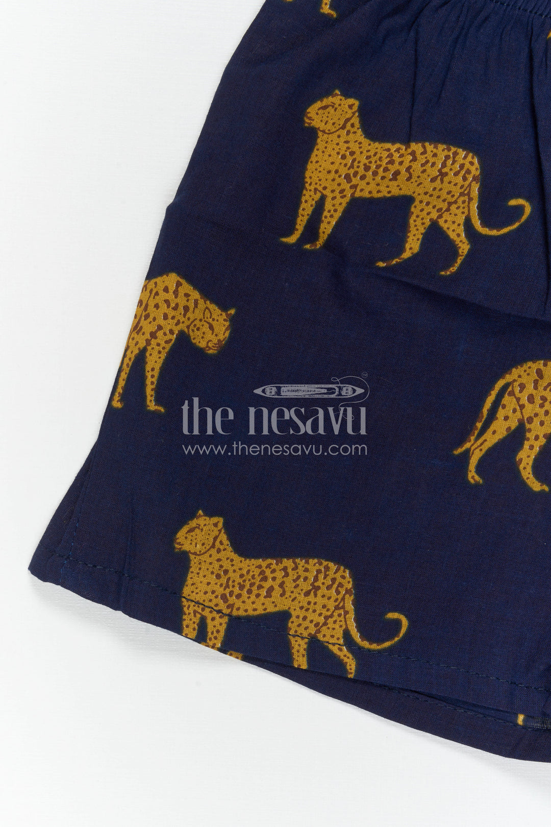 The Nesavu Boys Casual Set Boys Co Ord Set for Summer Outings and Casual Playtime Nesavu Nesavu Boys Cotton Co Ord Set For Summer Outings With Digital Print Shirt And Shorts Casual Wear