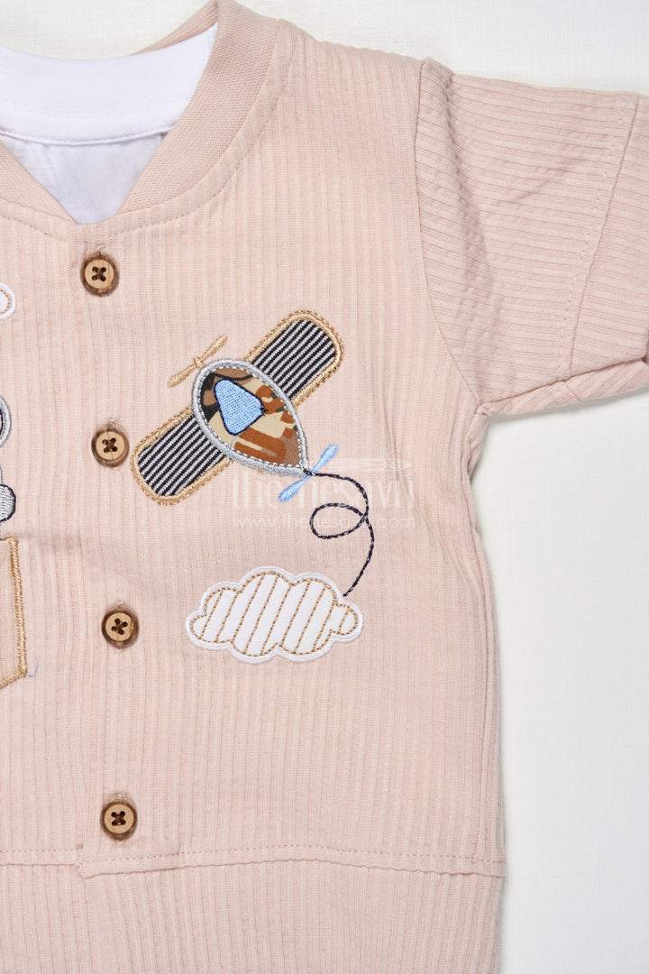 The Nesavu Boys Casual Set Boys Cotton Casual Set for Daily Play and Relaxed Dressing Nesavu Nesavu boys cotton casual outfit shirt pants daily wear relaxed play