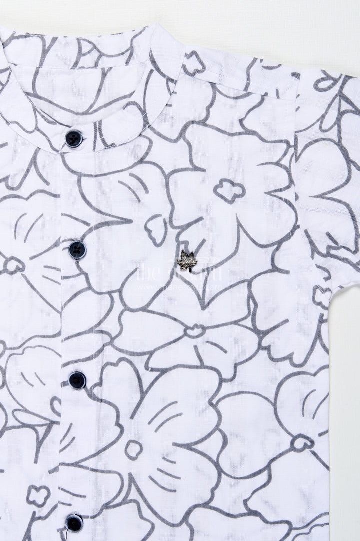 The Nesavu Boys Casual Set Boys Cotton Casual Set for Daily Wear and Playtime Nesavu Nesavu boys cotton casual set digital print school playtime everyday wear