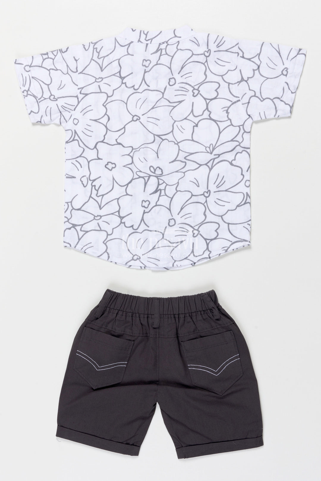 The Nesavu Boys Casual Set Boys Cotton Casual Set for Daily Wear and Playtime Nesavu Nesavu boys cotton casual set digital print school playtime everyday wear